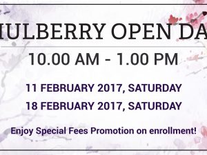 Mulberry Open Day 2017