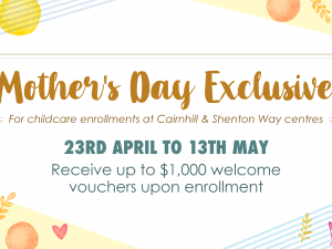 Mother’s Day Exclusive (Only for Cairnhill & Shenton Way)